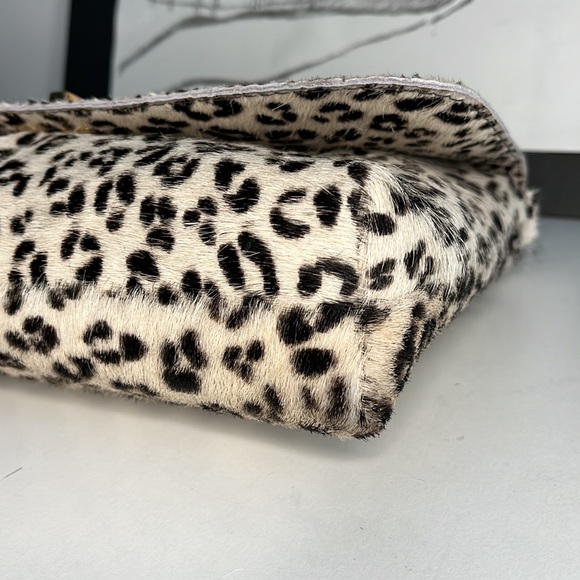 Charlie Leather Small Cross Body Waist Pochette Animal Print Bag - Picture 8 of 15